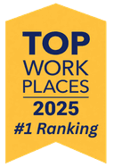 Top Workplaces 2025 — #1 Ranking